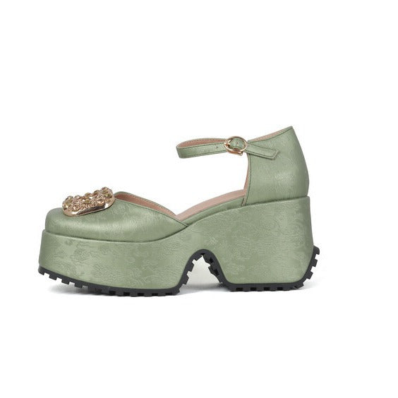Celinea | Women’s Orthopedic Platform Mary Jane Heels