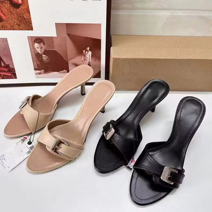 OrthoCare Elegant Mid-Heel Sandals  -