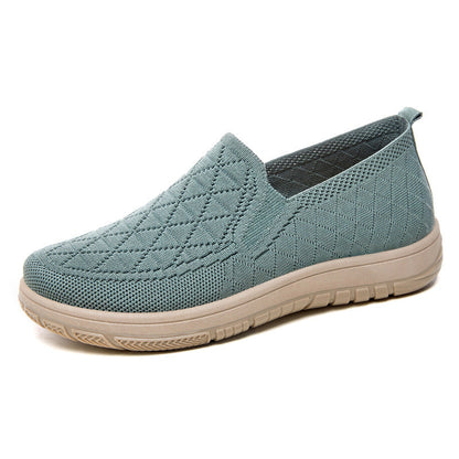 OrthoCare Women’s Slip-On Comfort Shoes – Lightweight Breathable Walking Flats