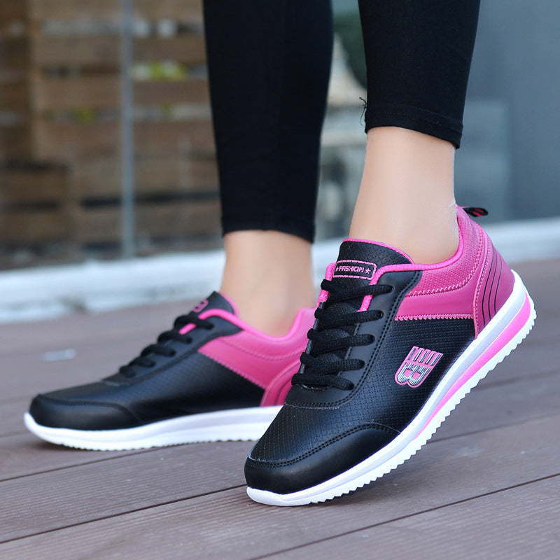 OrthoCare Leather Sneakers - Unique Elegance And Comfort