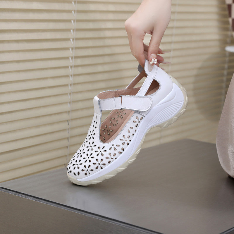 OrthoCare Leather Flat Shoes - Unmatched Comfort