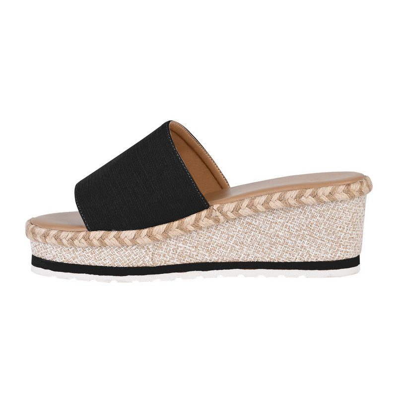 OrthoCare Platform Wedge Sandals - Unique Elegance
