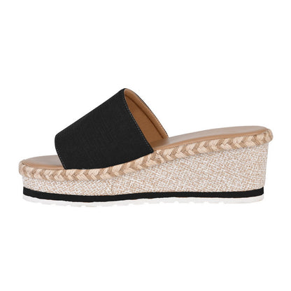 OrthoCare Platform Wedge Sandals - Unique Elegance