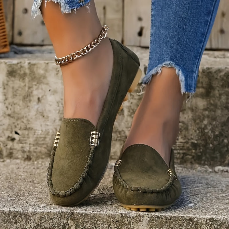 Carter | Orthopedic Suede Moccasin Loafers – Slip-On Everyday Comfort