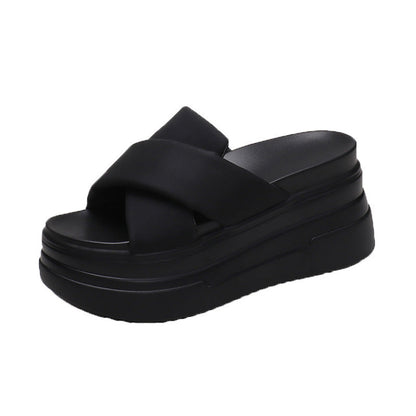 Vallora | Women’s Orthopedic Platform Comfort Slide Sandals