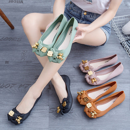 Umaya | Women’s Orthopedic Floral Embellished Ballet Flats
