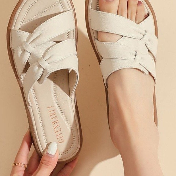 OrthoCare Braided Comfort Slide Sandals