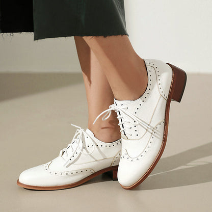OrthoCare Retro Oxfords - Lace-Up Comfort Shoes