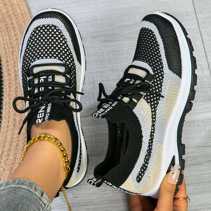 Gwenora | Women’s Orthopedic Breathable Knit Walking Sneakers