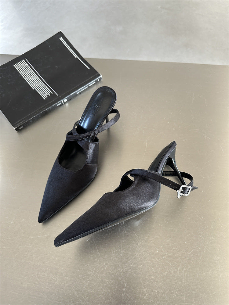 OrthoCare Pointed-Toe Slingback Heels