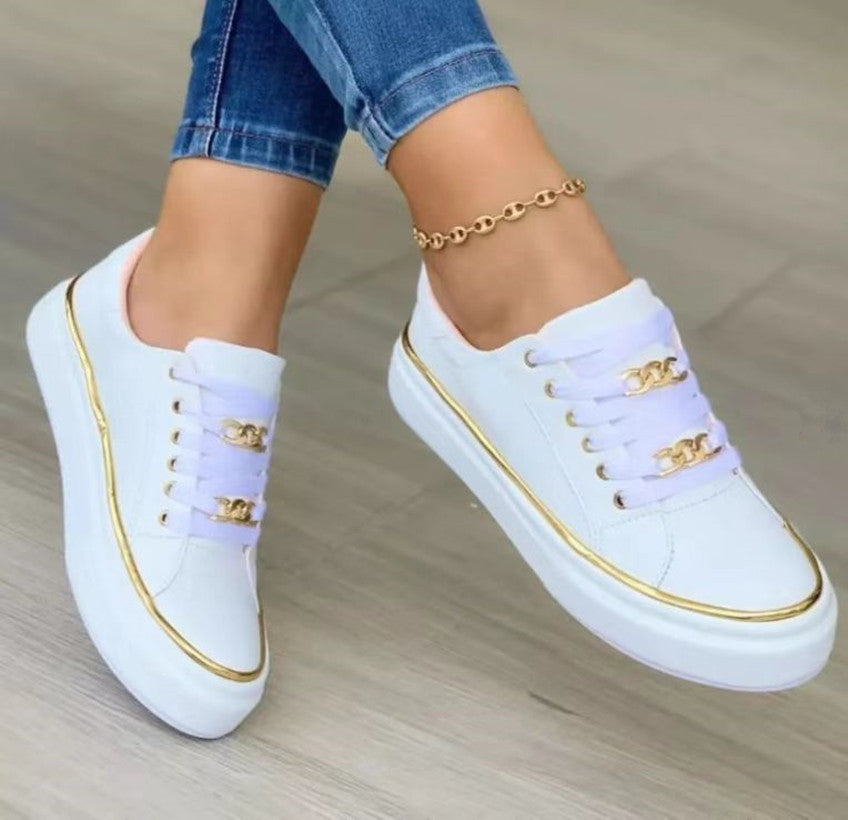 OrthoCare Chain Flat Shoes - Comfort And Unique Style