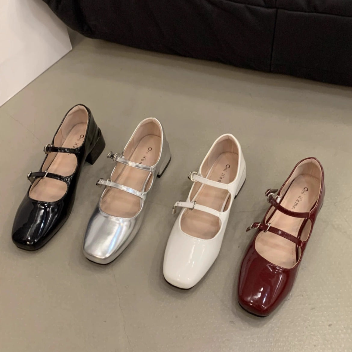 OrthoCare Mary Jane Shoes - Chunky Heel Comfort
