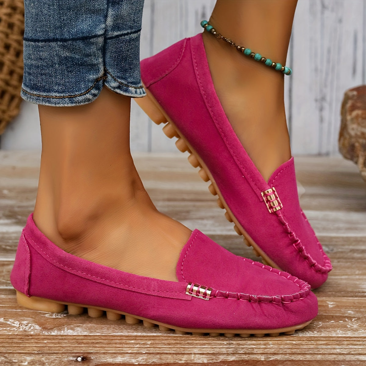 Carter | Orthopedic Suede Moccasin Loafers – Slip-On Everyday Comfort