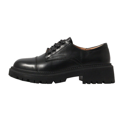 OrthoCare Leather Platform Shoes - Supportive Heel