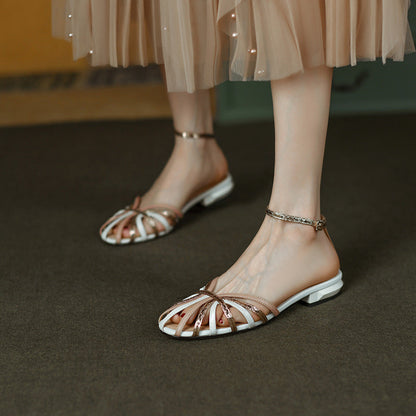 OrthoCare Retro Woven Roman Shoes - Unique And Elegant