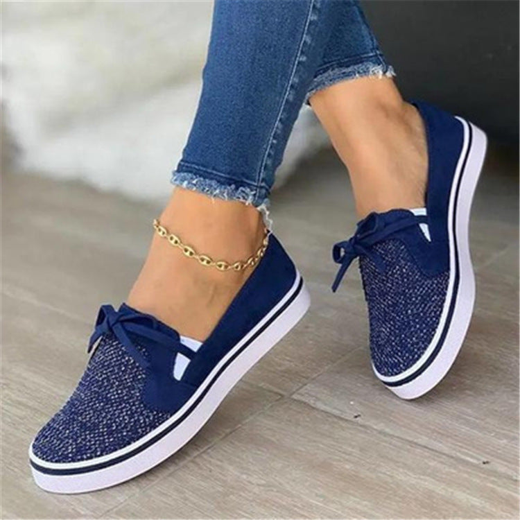 OrthoCare Flat Canvas Sneakers - Unique Elegance And Comfort