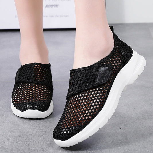 OrthoCare Women’s Breathable Mesh Sneakers – Cloud Cushion Lightweight Walking Shoes