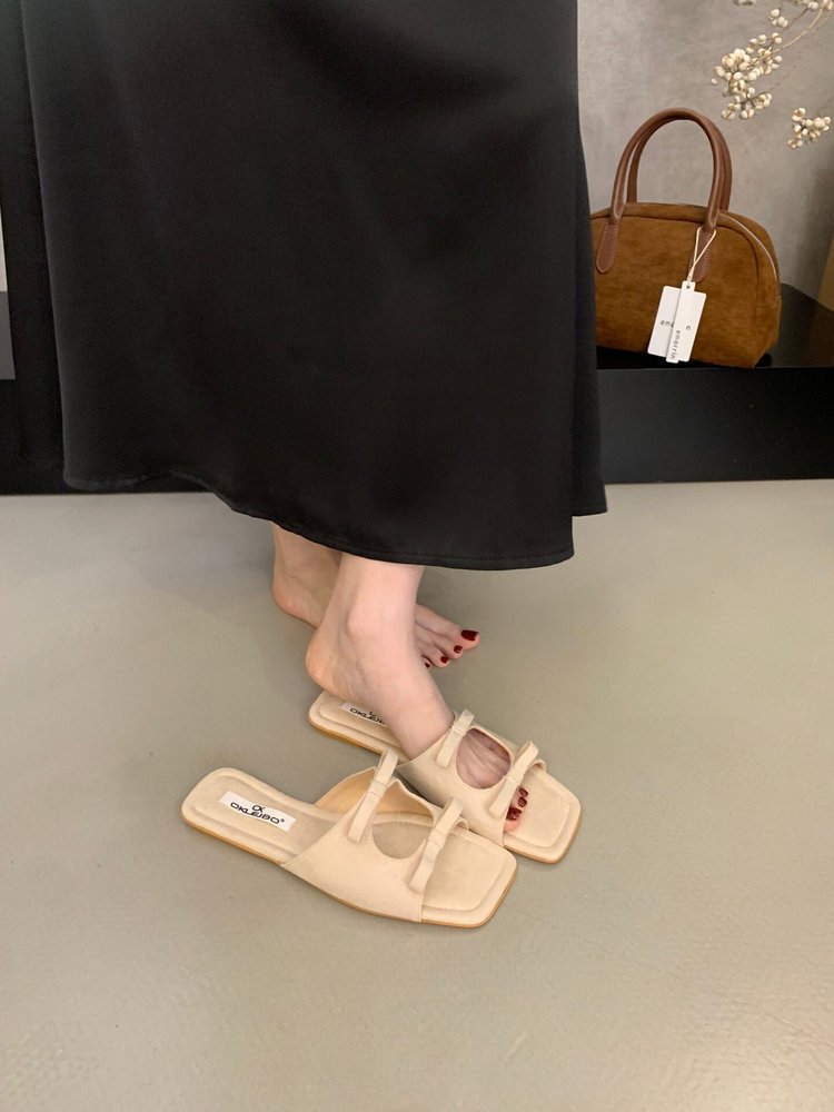 Ondine | Women’s Orthopedic Double Bow Slide Sandals