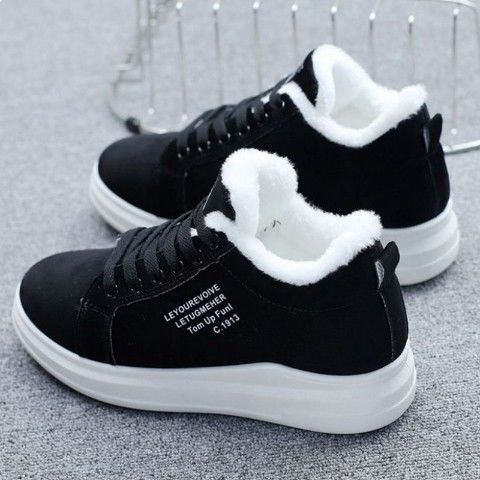 OrthoCare Thick-Soled Velvet Sneakers - Comfort And Unique Style