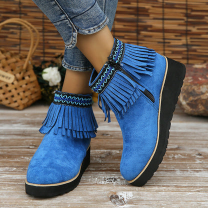 OrthoCare Wedge Bootie - Fringe Comfort Design