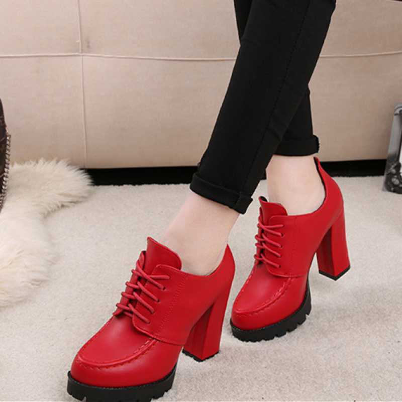 OrthoCare Shoes With Unique Thick Heels And Platform