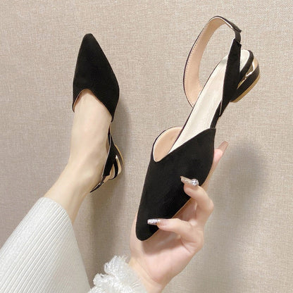 OrthoCare Plus Size Open Low Heel Sandals