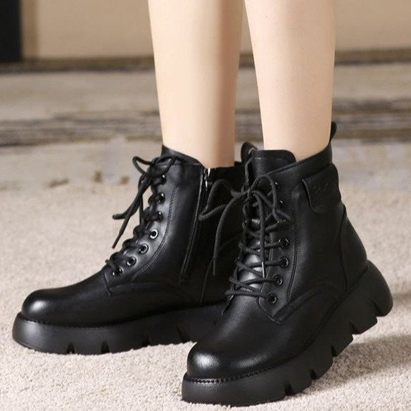 Marissa | Orthopedic Foldable Fur Chunky Winter Boots