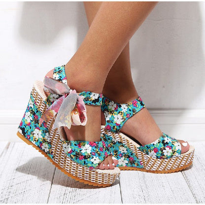 OrthoCare Unique And Elegant Bohemian High-Heeled Sandals