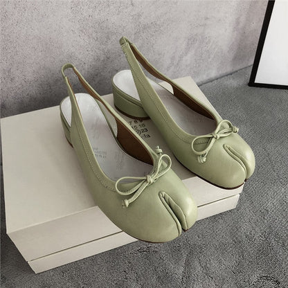 Wilhelmina | Women’s Orthopedic Bow Accent Slingback Flats
