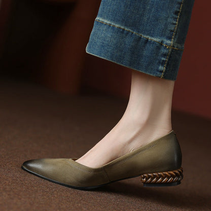 OrthoCare Pointed Toe Low-Cut Shoes - Comfort