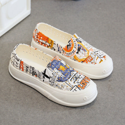 Isolde | Women’s Orthopedic Printed Slip-On Casual Sneakers