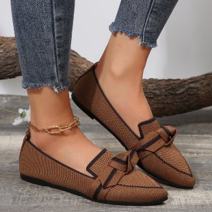 OrthoCare | Pointed Toe Tassel Loafers