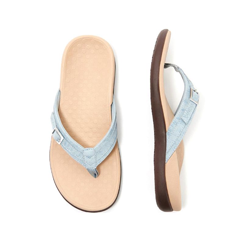 Cassidy | Orthopedic Comfort Flip Flops – Lightweight Cushioned Arch Support Sandals