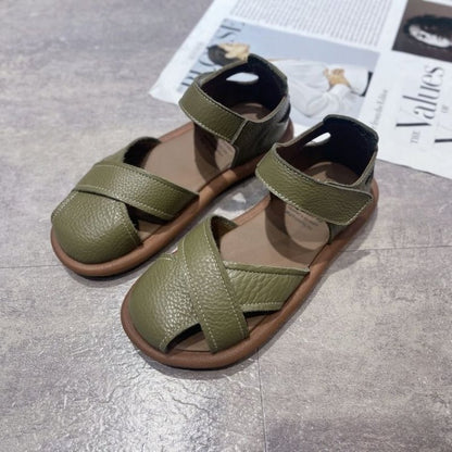 OrthoCare Breathable Roman Sandals With A Closed Heel
