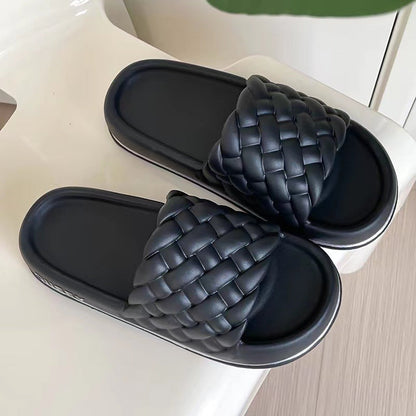 OrthoCare Cloud Cushion Slides – Ultra-Soft Woven Comfort Slippers