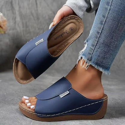 OrthoCare Plus-Size Slippers - Chunky Sole Comfort
