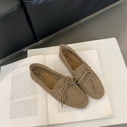 OrthoCare Retro Low-Top Shoes With Round Toe - Unique Style