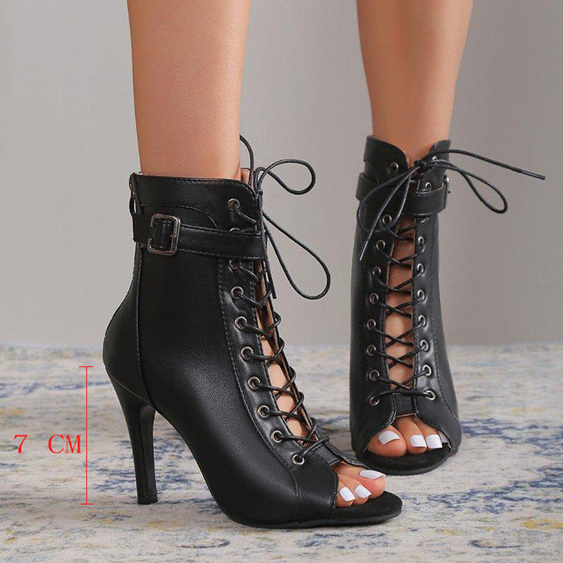 OrthoCare Peep Toe Sandals - Breathable Comfort