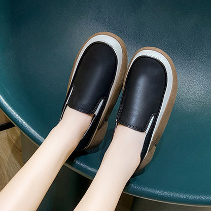 Orthopedic Platform Loafers – Cushioned Slip-On Comfort Walking Shoes