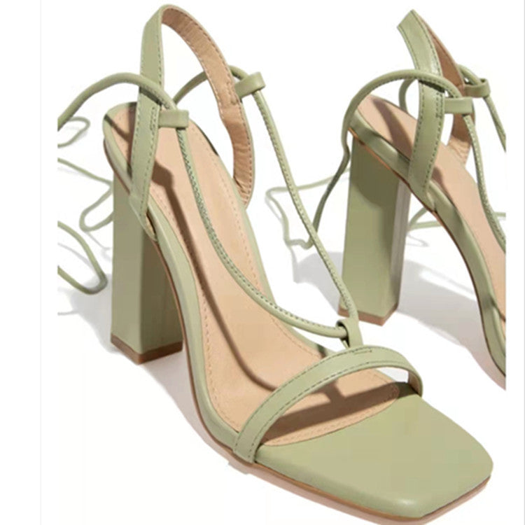 OrthoCare Square Heel Sandals - Unique Elegance For Parties