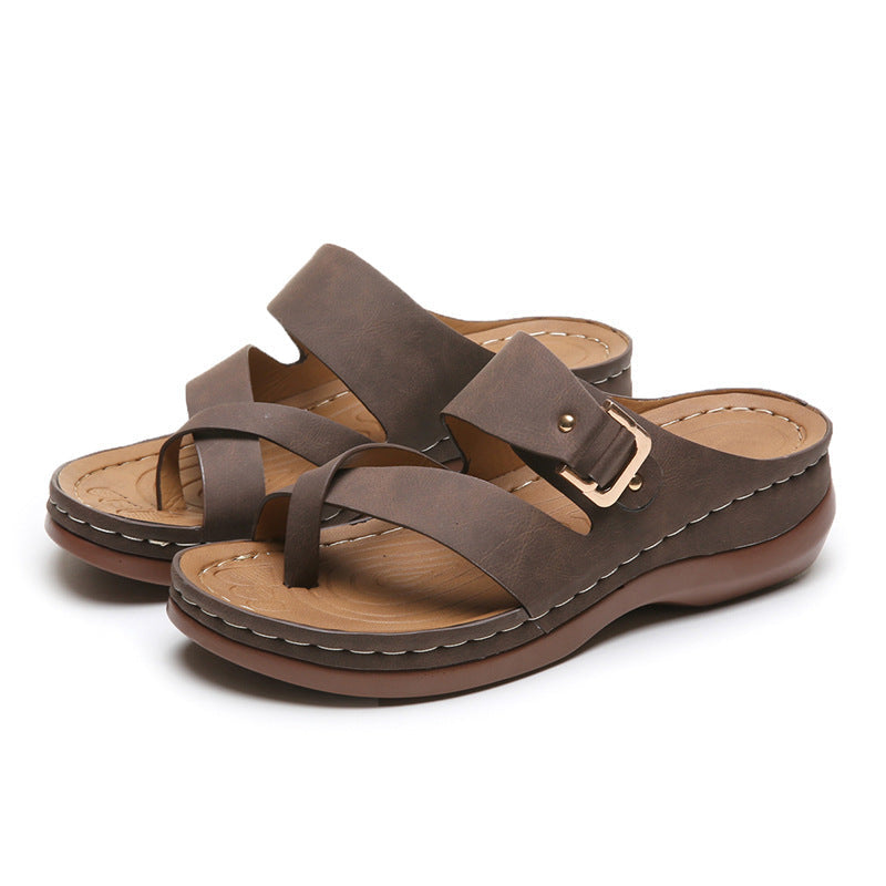 Anika | Orthopedic Adjustable Comfort Slide Sandals