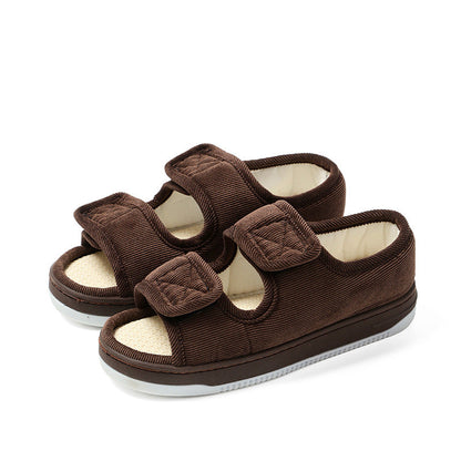 Dorelia | Women’s Orthopedic Plush Double Strap Sandals