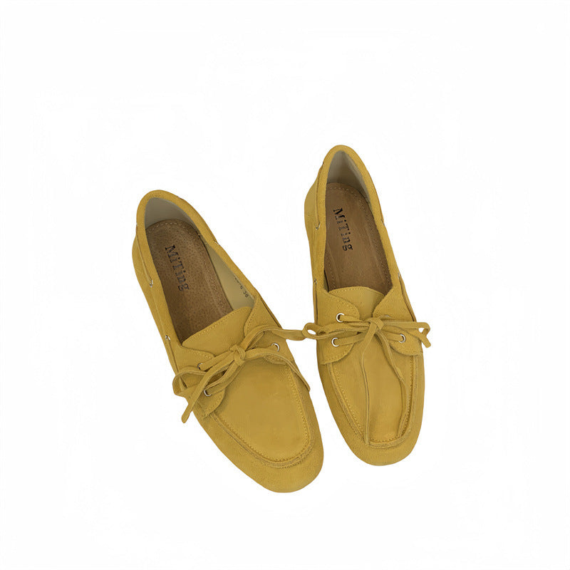 OrthoCare Retro Low-Top Shoes With Round Toe - Unique Style