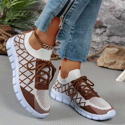 Magnolia | Women’s Orthopedic Breathable Knit Walking Sneakers