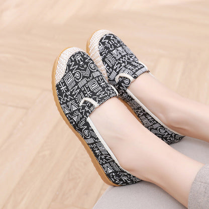 Jovita | Women’s Orthopedic Boho Espadrille Slip-On Flats
