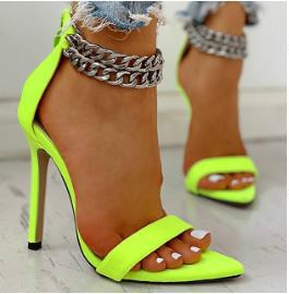 OrthoCare Plus Size Stiletto Heel Sandals