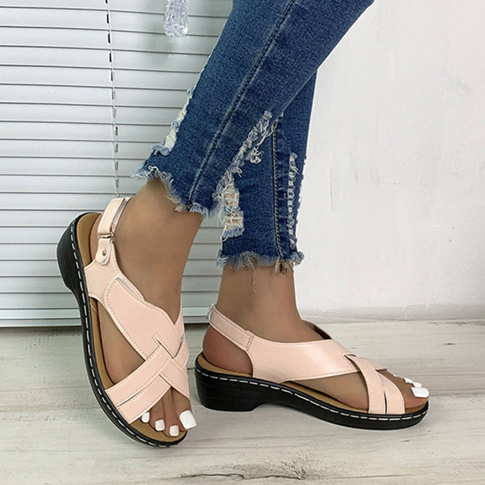 Westlyn | Women’s Orthopedic Crisscross Slingback Comfort Sandals