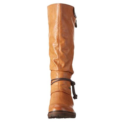 OrthoCare High Boots - Plus Size Low Heel Comfort