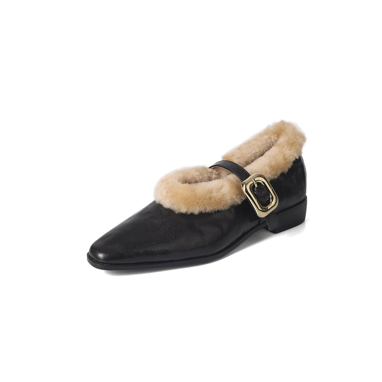 OrthoCare Sheepskin Ankle Shoes - Supportive Strap