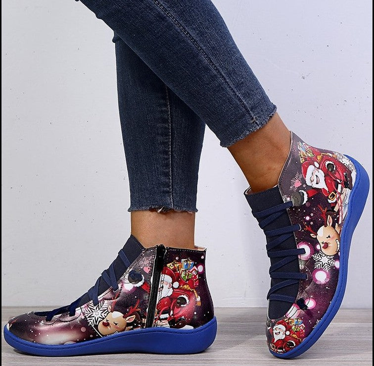 OrthoCare Christmas Boots - Short Leather Comfort